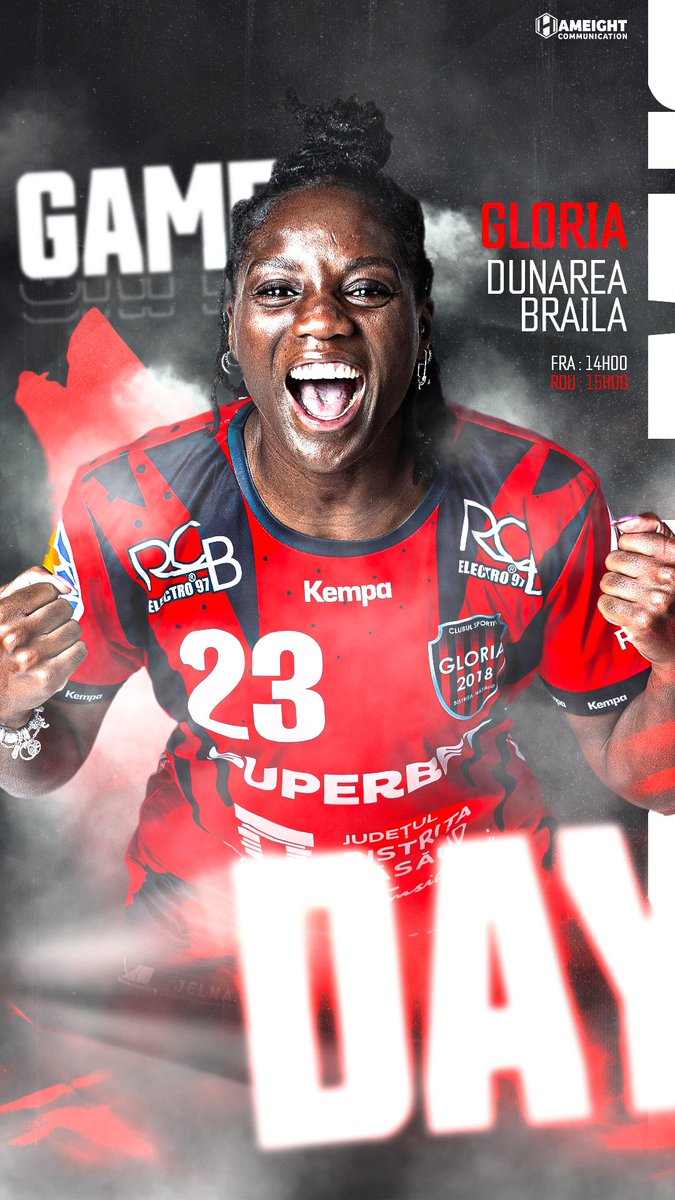 🔥GAMEDAY🔥

🏆 Coupe de Roumanie
🏠 🆚 Dunarea Braila
⌚️ 14h00 🇫🇷 - 15h00 🇷🇴

Handbal • CS Gloria 2018 Bistrița-Năsăud 🔴⚫️