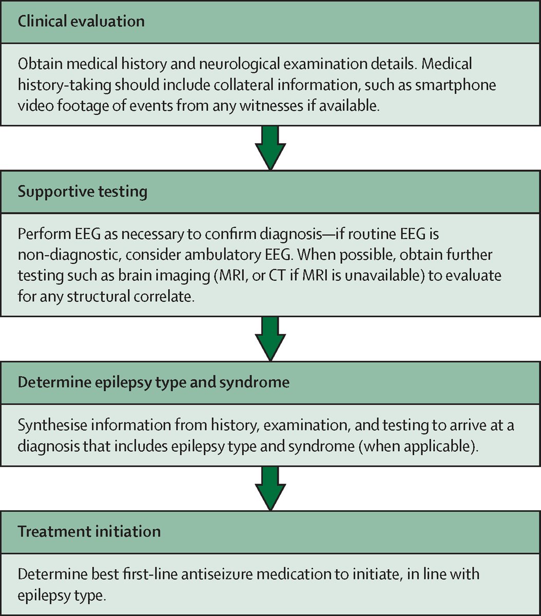 More than 50 million people live with epilepsy worldwide. A new Review in @TheLancetNeuro discusses causes and diagnostic considerations, highlights the importance of epilepsy classification, and describes emerging investigative tools for diagnosis: hubs.li/Q02thLcr0