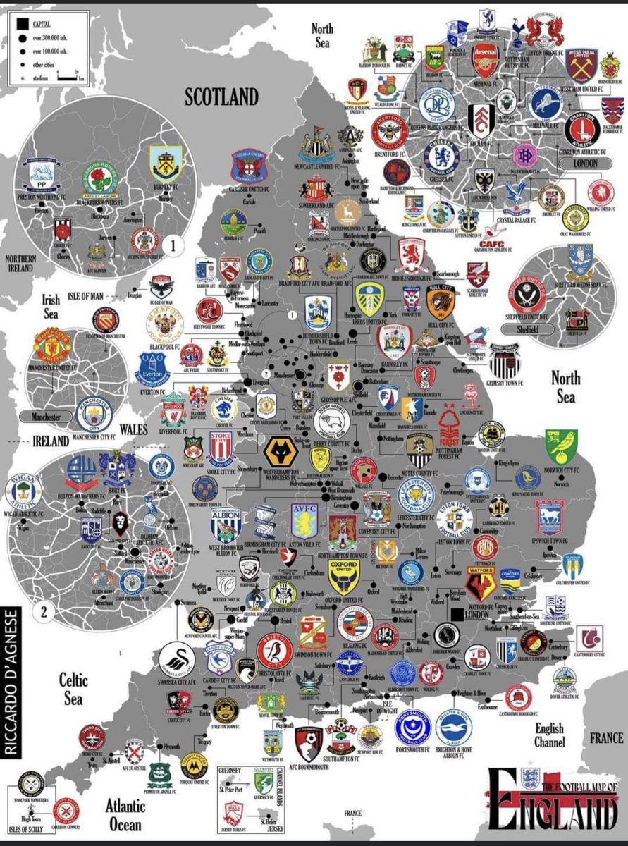 Kırmızı Şeytanlar, Topçular, Azizler, Martılar... İngiliz futbolundaki meşhur kulüp lakaplarının nereden geldiğini hiç merak etmiş miydiniz? Bugün, hep ismini duyduğumuz ancak kökeni pek bilinmeyen o lakapların arkasındaki kimi ilginç kimi etkileyici hikayelere bakacağız.⬇️