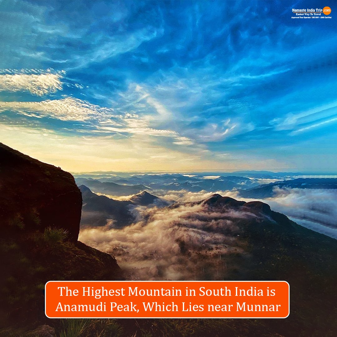 Munnar is situated at the confluence of three mountain streams – Muthirapuzha, Nallathanni and Kundala – and the word ‘Munnar’ means three rivers in Malayalam Here are some more fun facts about this exquisite destination that you may not know about #keralatourism #exploreindia