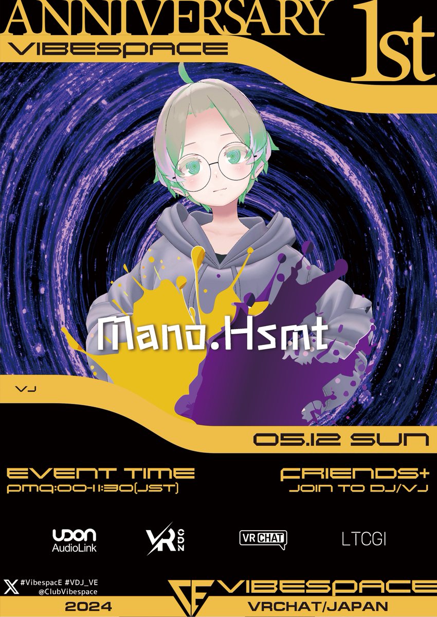 VibespacE ep.6 1st ANNIVERSARY 2024.05.12 (Sun.) 📣New announcement for ...