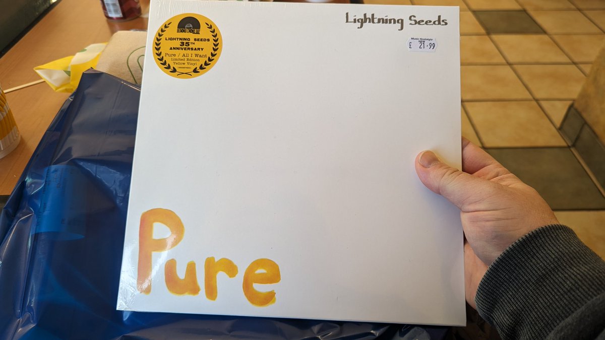 @MrMatRead @Lightning_Seeds Yes it absolutely is! I've been buzzing all week about this. And the last copy in the shop, too.