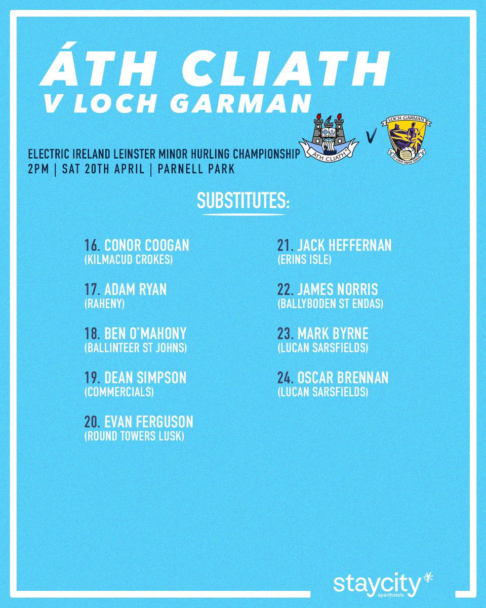 Best of luck to all three BSJ players who have made it on to the Dublin minor hurling team and panel today 👍👕 x.com/DubGAAOfficial…