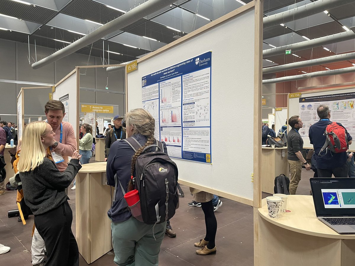 So proud of my and Luke Jackson‘s MRes student <a href="/eriinrobson/">Erin Robson</a> presenting at her first ever conference and EGU to boot!

Well done Erin 😀