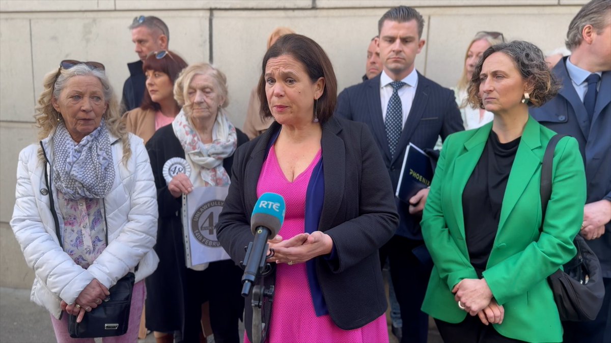 Following a meeting with the families of the Stardust tragedy this morning, @MaryLouMcDonald has said that 'a full state apology to the families must be made now, and it must address the systematic failure over 43 years'. MORE: vote.sinnfein.ie/a-full-state-a…