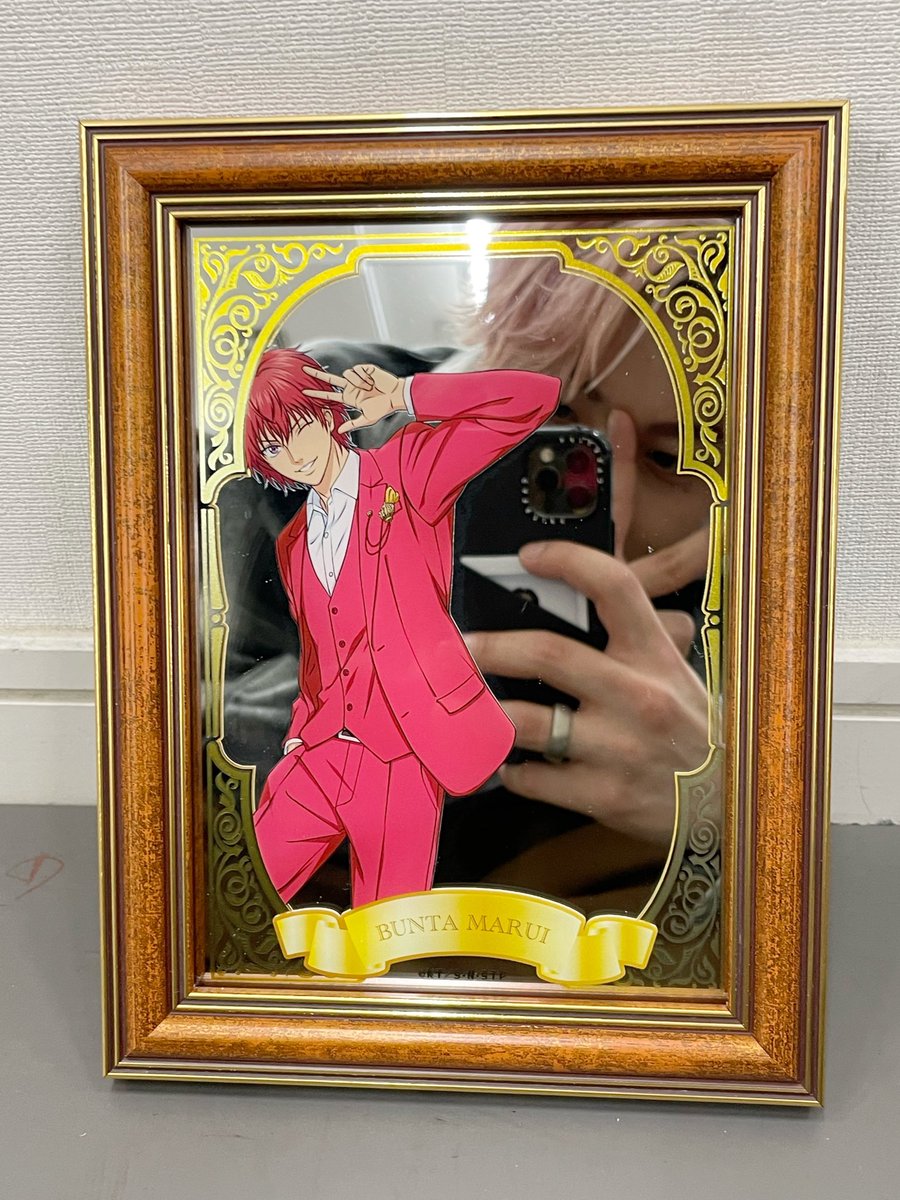 7min_rintaro's tweet photo. ブン太くんお誕生日おめでとう🎉
ブン太くんに出会えてほんとに良かった！これからも大切に演じさせていただきます✌️
そしてかざんくんがお誕生日おめでとうってシュークリームくれた！！
めっちゃおいCだった！
 #テニミュ  
#丸井ブン太誕生祭2024 https://t.co/0CwrlXq4z0