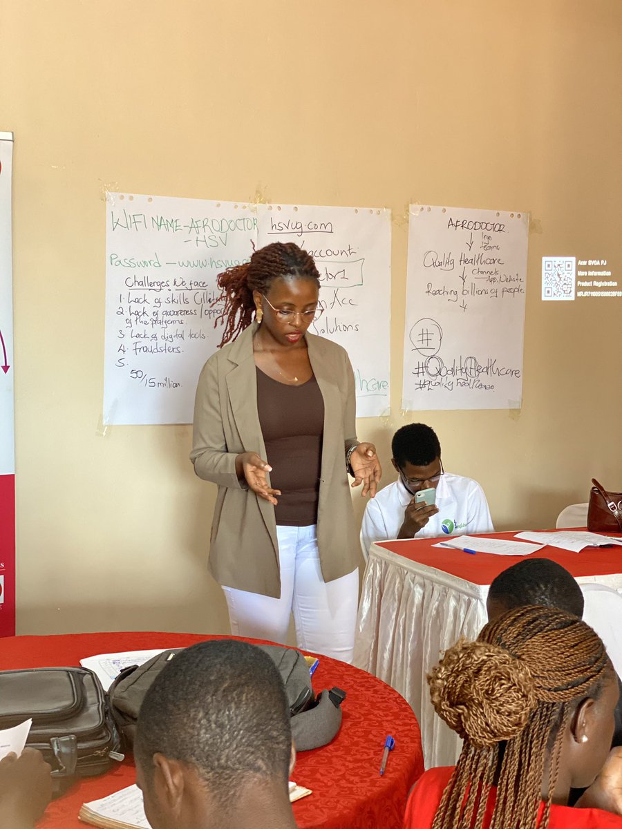 I was invited by @Afrodoctor1 who are implementing the #ImmersedProject with funding from @USAID thru @YALIRLCEA to facilitate a session with cohort 2 participants in a practical digital skills training together with @thedeafguyy 

The room was filled with 25 enthusiastic PWDs.