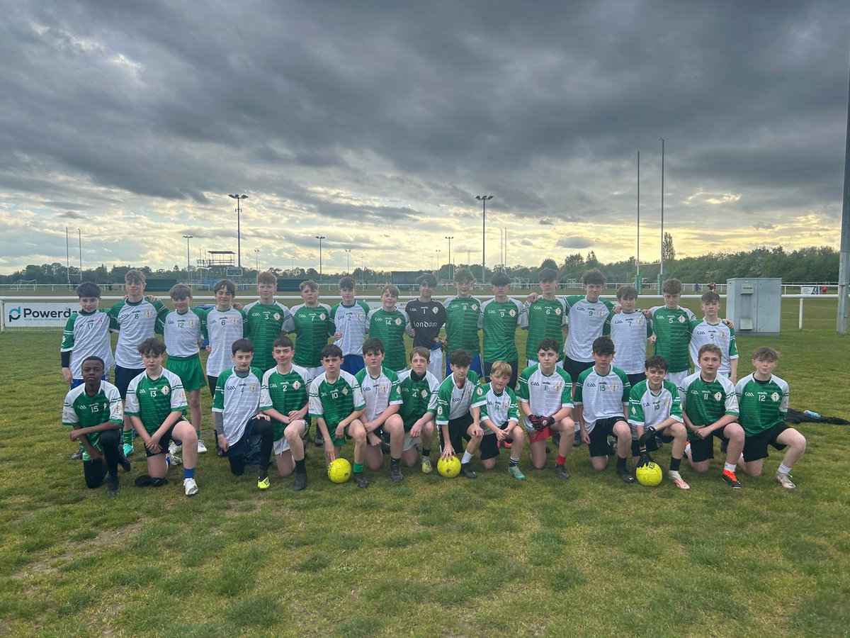 The London U14 Football Team played their first challenge game against Hertfordshire yesterday with 34 players representing the county.

#LondainAbú 🟢⚪️ #GAA
