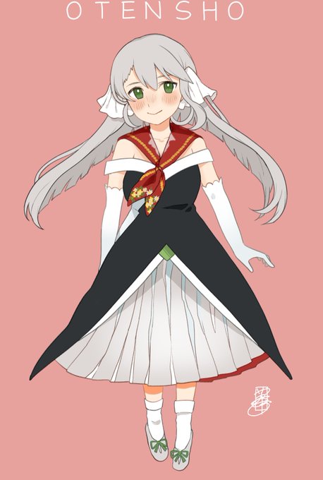 山擬人化:大天井岳(2,922m)目の色は鏡のようになっており、その時々の景色を映す。夏は穂高の緑に染まる。ガスで見えづらい時は首元の赤いスカーフを目印に探してね。 
