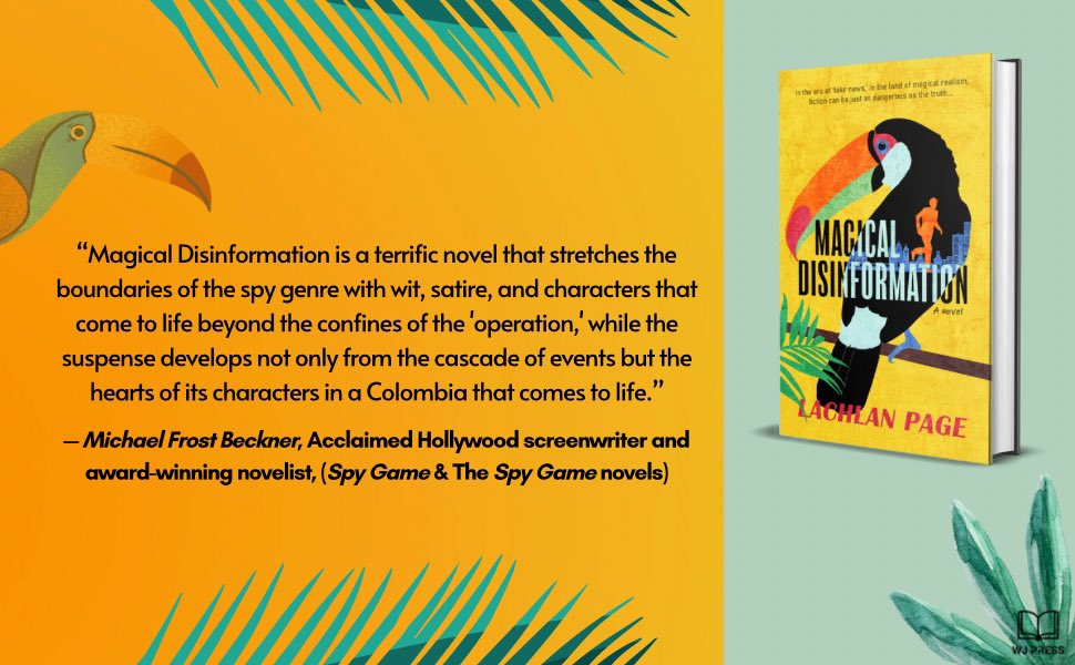 @Gabino_Iglesias @BNBuzz @mulhollandbooks @littlebrown MAGICAL DISINFORMATION — a darkly comedic novel set in Colombia 🇨🇴 mybook.to/MagicalDisinfo…