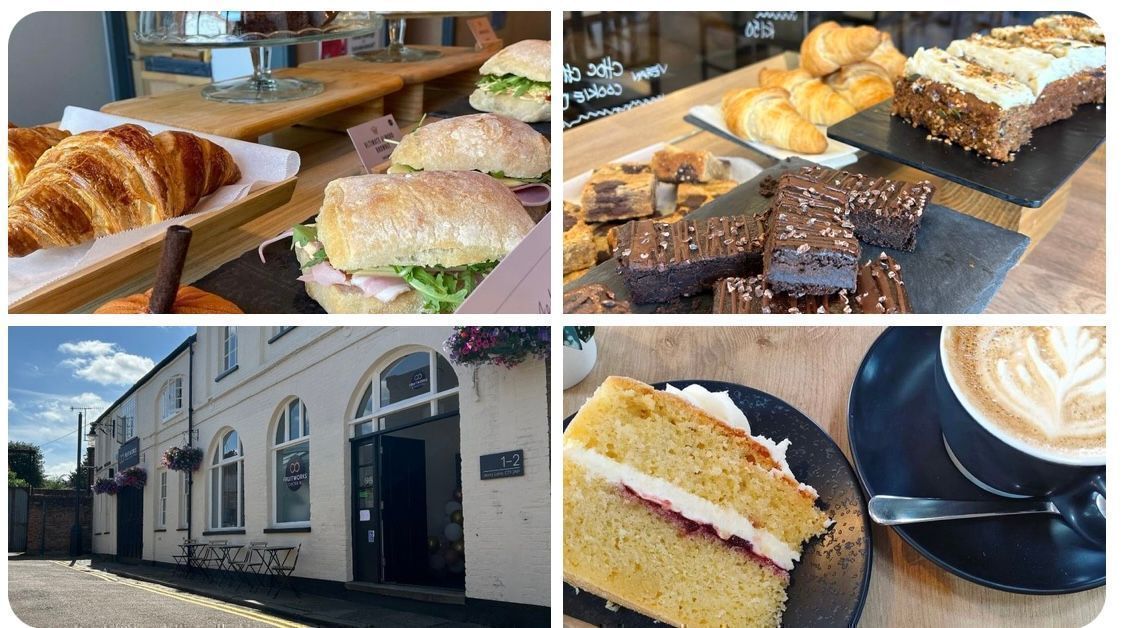 Fruitworks coffee shop Jewry Lane Canterbury Great coffee , tea & hot chocolate , sandwiches , toasties, pastries & cakes Free WiFi as well making it the perfect space to work! Why not join us ? Open: 8:30-5:00 Mon - Sat #canterbury