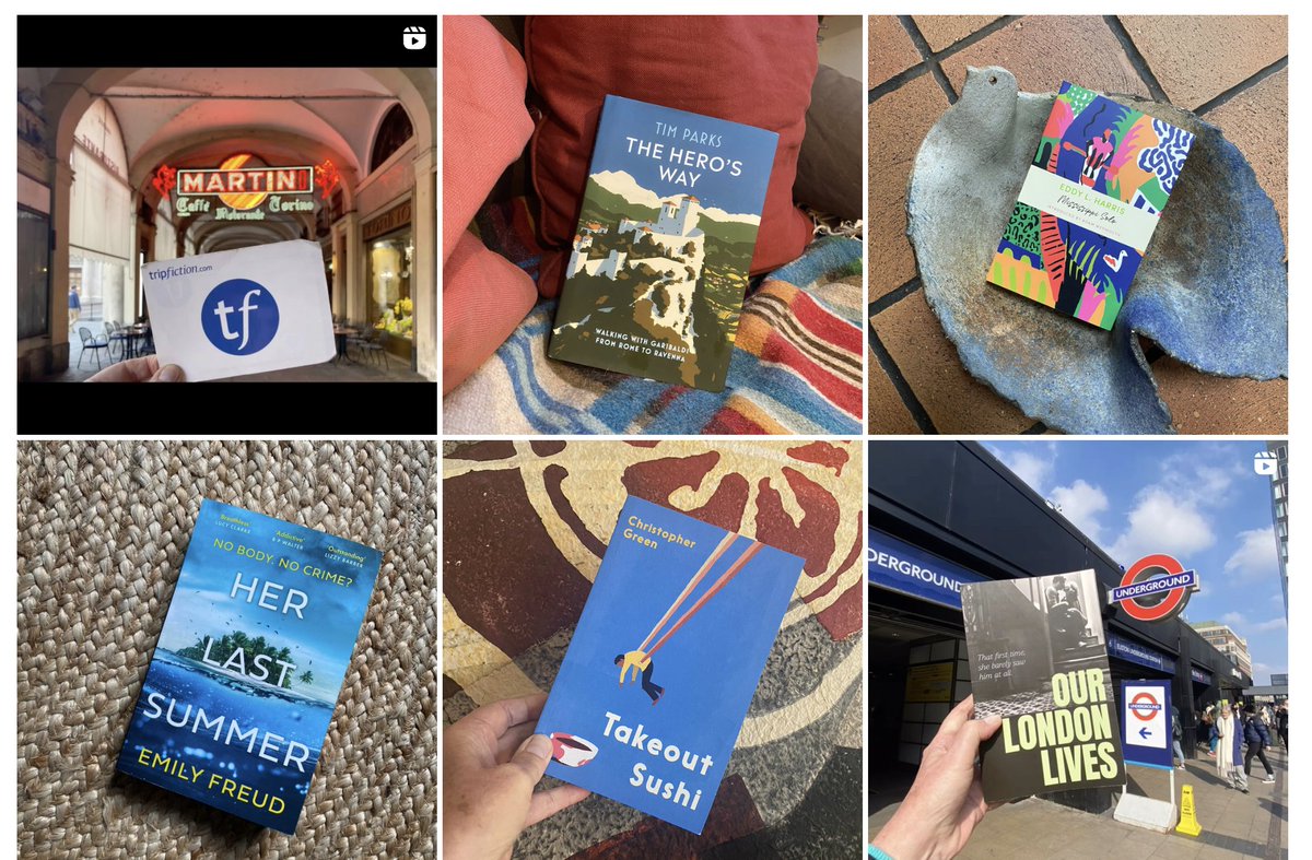 Love to #travel? Love to read #books? Why not combine the two and immerse yourself in a novel with a strong sense of place. This is #tripfiction on #instagram instagram.com/tripfiction/ Join us in #Turin #Italy #Mississippi #thailand #tokyo #london or any of our 2,687 locations
