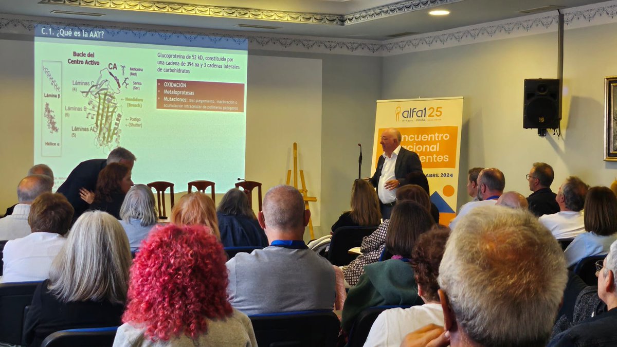 Aquí tenemos nuestro coordinador el Doctor Francisco Casas exponiendo en las jornadas del 25 aniversario de Alfa 1 😃