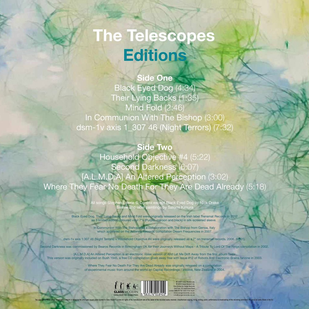 #TheTelescopes have two exciting new releases out today for @RSDUK, both available from participating stores. recordstoreday.co.uk/store-locator. Click on ALT image descriptions for further info on each.