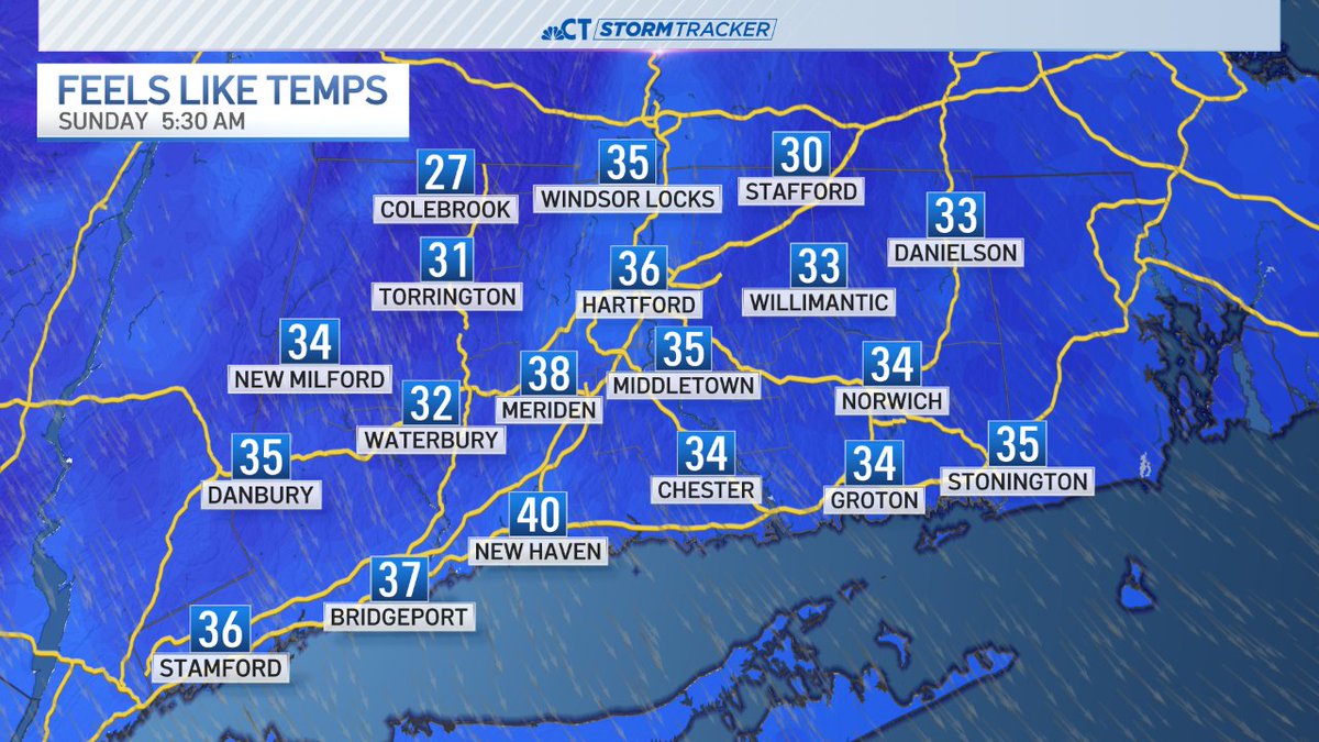 Tee time tomorrow AM? Goin' fishing? Bundle up until the April sun has time to do it's magic! 20s and 30s!  #NBCCT