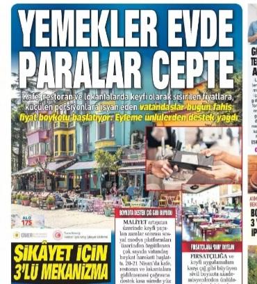 Boykot süresi 1 HAFTA OLSUN Yeme içme sektöründe ki fiyat terörüne karşı BOYKOT işe yaradı Restoran ve Cafeler bomboş kaldı. #SonDakika #fahişyemeğeboykot #deprem Türk Bayrağı Kademeli,Dem Parti Hilal,Arzu,Ece Üner Resmi Gazete’de Hasan Can Kaya Murat Ağırel,Metin Akpınar