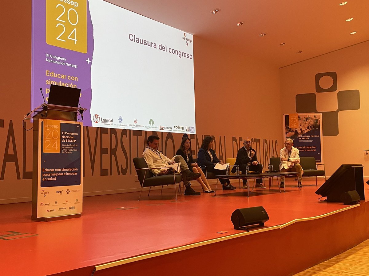 Acto de clausura del XI Congreso Nacional de SESSEP