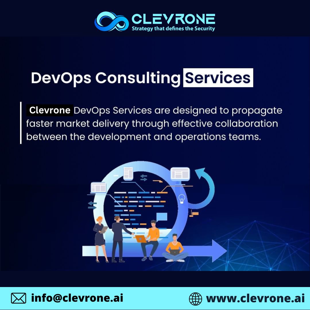 Accelerate your market delivery with Clevrone's DevOps Consulting Services! 🚀 

Our tailored approach fosters seamless collaboration between development and operations teams, ensuring faster innovation and superior results. 
Let's propel your business forward together! 

#DevOps