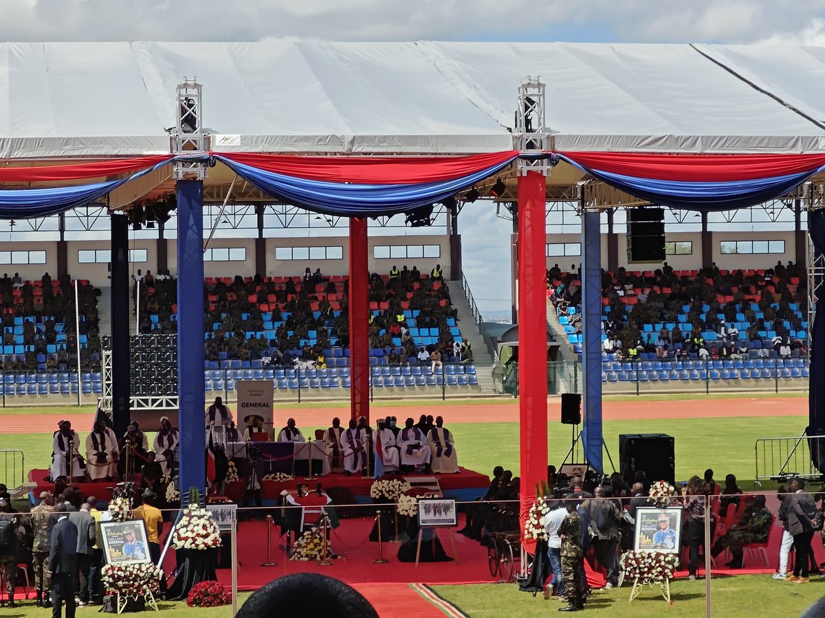 Grateful to have the opportunity to attend mass for the departed General Ogolla. #RIPGeneral