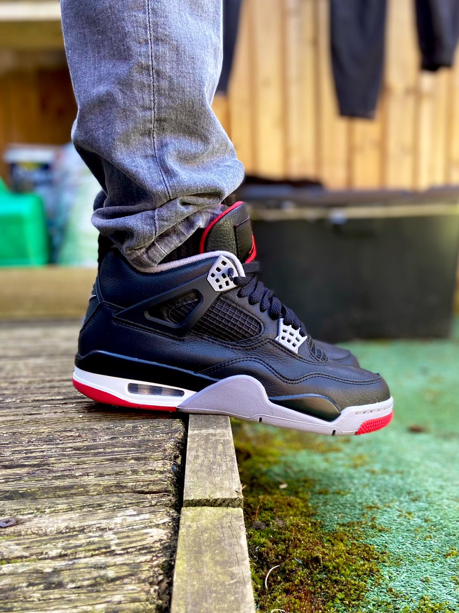 #KOTD -  #jordan4  BRED REIMAGINED🔥🔥🔥 I can’t get enough of these beauty’s!! They been on my mind all week🫡🫠#Jordan #jordan4bred #jordan4bredreimagined #sneaker #sneakerhead #sneakerheads #snkrs #snkrskickcheck #snkrsliveheatingup @Jumpman23 @nikestore #yoursnkrsaredope