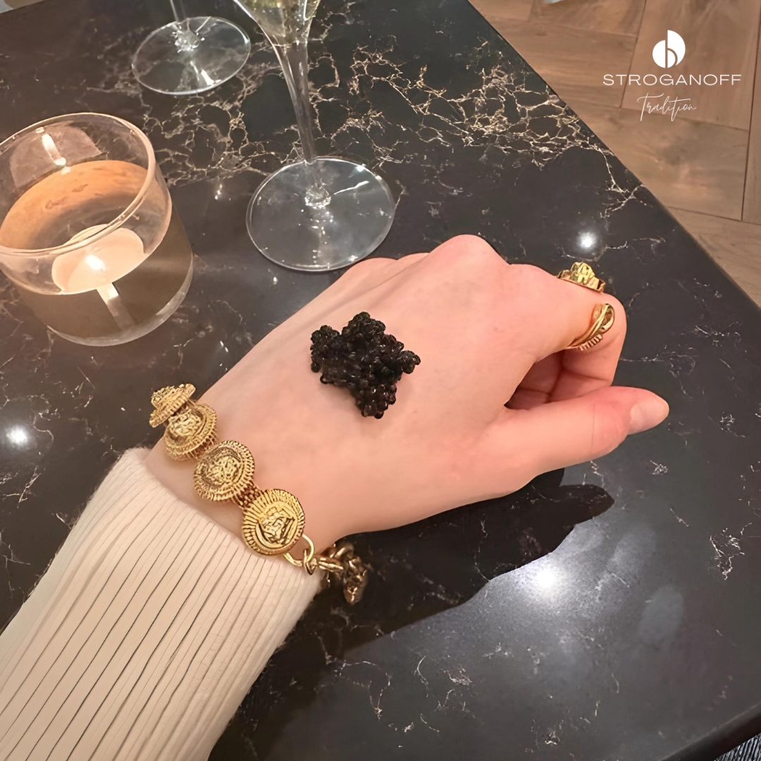 The sensation begins as the glossy pearls gently burst against the palate, releasing a wave of rich, buttery flavor that dances across the taste buds.

Contact us at:
📞 +971 50 594 1384

#stroganoffcaviar #caviar #gourmetfood #luxurydining #culinarydelight #gourmetexperience