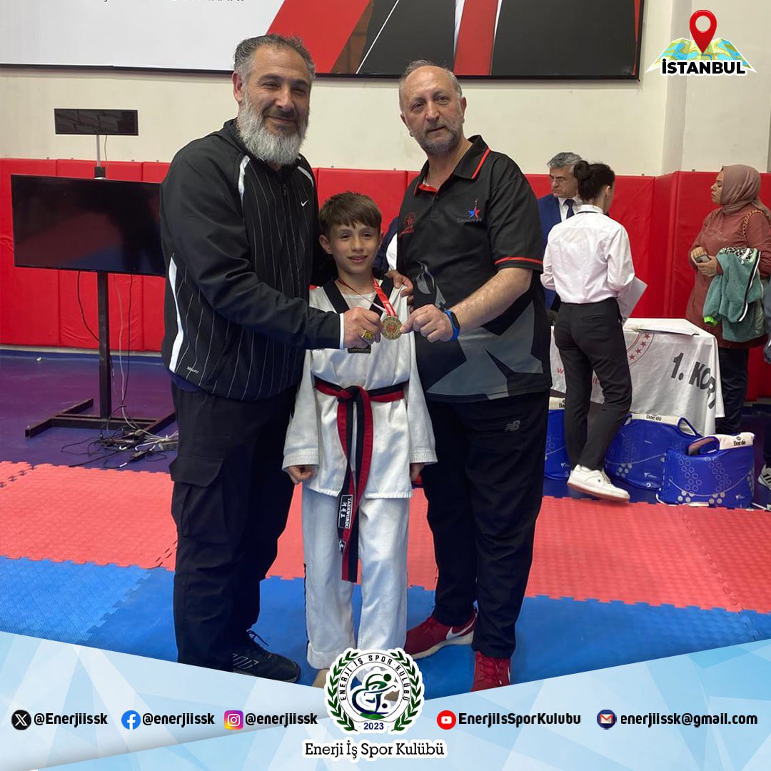 Enerji İş Spor Kulübü'nden yeni bir şampiyonluk daha geldi!

Enerji İş Spor Kulübü, başarılarına bir yenisini daha ekledi. Enerji İş Spor Kulübü'nden Emir Çakmak, Okul Sporları Minikler Kategorisi'nde İstanbul Taekwondo Şampiyonu oldu.