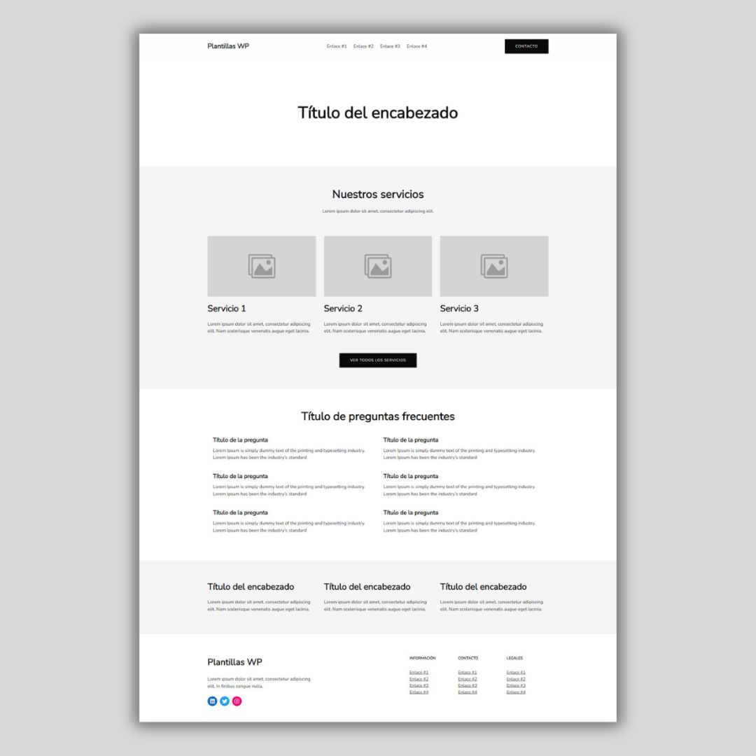 PlantillasWP's tweet photo. ¡Plantilla de servicios para #WordPress!, totalmente construida con bloques nativos 💼✨ Destaca lo mejor de tus servicios de manera profesional. Úsala para tus clientes o proyectos web.
https://t.co/MkFQIFyYEt

#WP #plantillawp #wptemplate #gutenberg #wpdev #nocode https://t.co/7FOqUOrCVE
