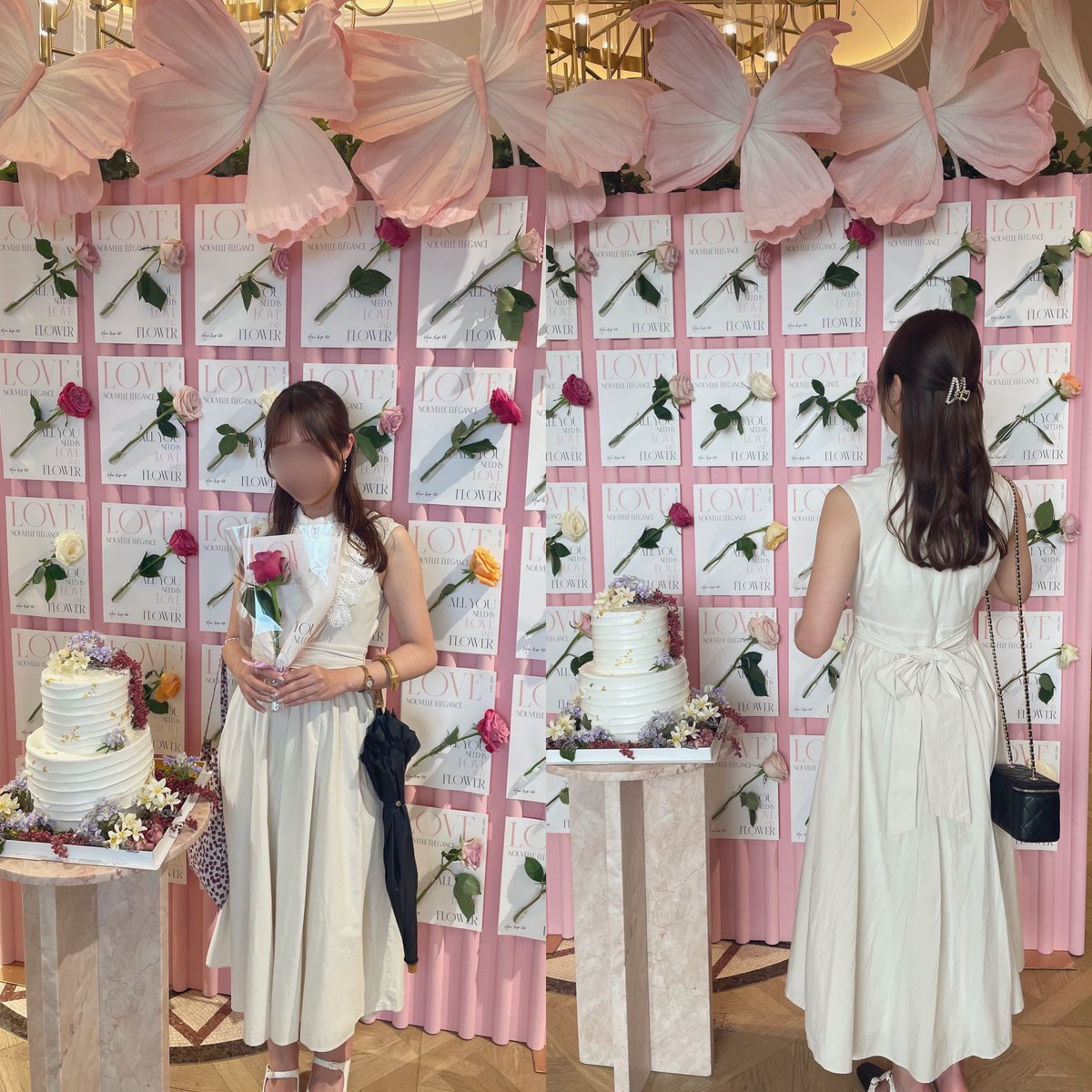 rurun_2525_'s tweet image. お誕生日仕様のherme🎂💐🤍
全てがとっても可愛くて癒し空間🌱
小嶋さんとハリプのおかげで幸せが増えている🤍🤍🤍
急遽一緒に行ってくれたアナちゃんありがとう🫶🏻

#herlipto
#kojiharunyan 
#小嶋陽菜生誕祭2024