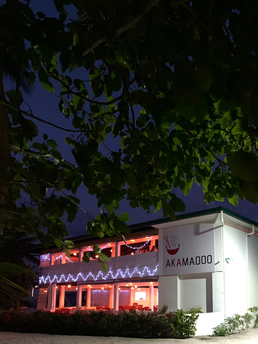 afeefafeef's tweet photo. "Akamadoo" one of the best restaurant in Baa Atoll, known for its excellent food and pleasant ambiance. Located in Kamadhoo Island, Maldives, Akamadoo offers a variety of dishes, including local Maldivian cuisine and international favorites. #Akamadoo #akomadooretreat #kamadhoo https://t.co/tyBsmrqadF