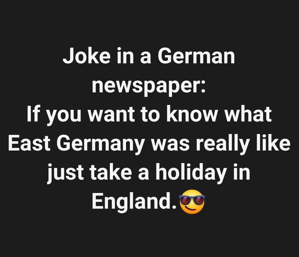 German humour is underrated...