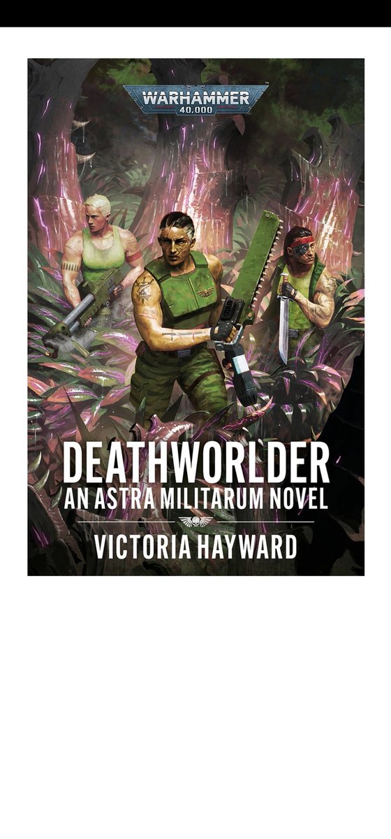 What I'm reading today 😍

Congrats on the release Victoria! @WriterVh ❤️🙌 Thank you! 

P.S. if you're at Warhammer World, she's signed copies, so go nab one 👀🫡

@warhammer #warhammer #blacklibrary