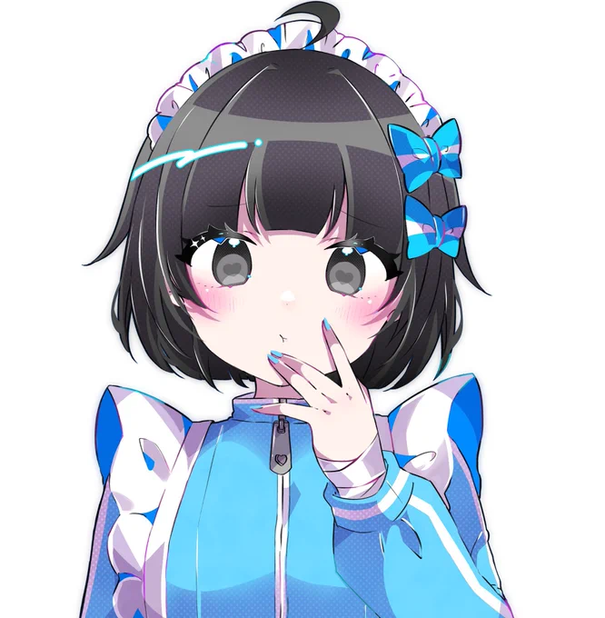 litmus* さん2024年春M3新譜「ルミちゃんあざとい」ジャケットイラストを担当させていただきました 