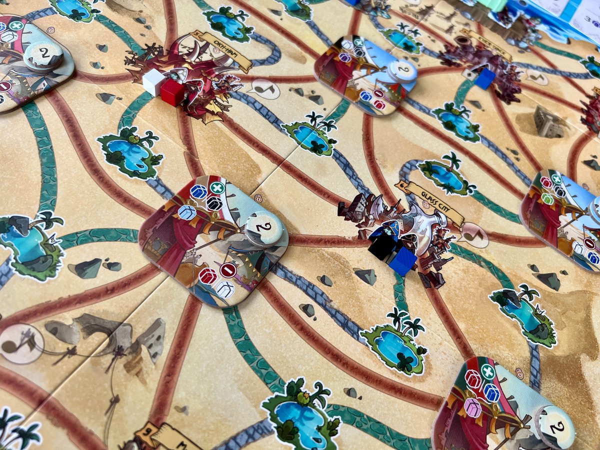 ¿Preparado para una aventura en el desierto? SAND es un pick up &amp; deliver, donde recorrerás antiguas ciudades en ruinas buscando mercancías para cargar al lomo de tu oruga 🐛
Y si te gusta lo que te contamos, seguro que también te gusta su reglamento🗞️🔥​
bit.ly/ReglamentoSand