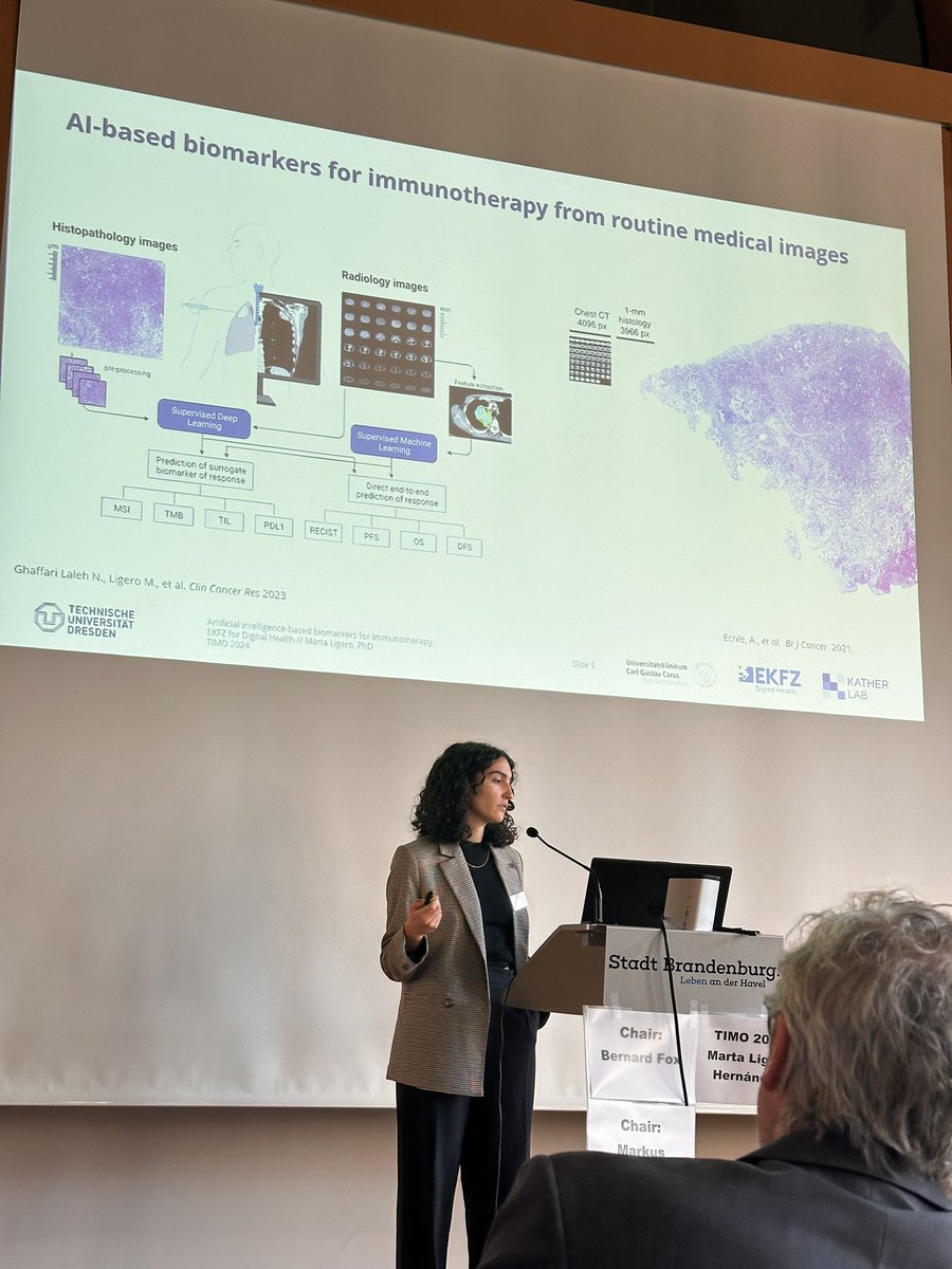 Heading back home from #TIMO2024. Grateful for the opportunity to give a talk on “AI based biomarkers for immunotherapy” and the interesting discussions with world-class researchers in the field of immunology. Thank you for the invitation!
