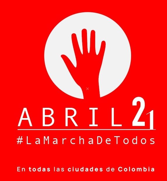 Buenos días.
Mañana nos vemos
#21AbrilTodosALaCalle 
#LaMarchaDeTodos21A 
#TodosALaCalle21A 
#DomingoTodosALaCalle 
#PorMiPorTiTodosALaCalle