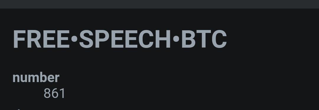 @coinFreeSpeech THATS ALL I HAVE TO SAY ABOUT THAT! $FREE SPEECH @coinFreeSpeech