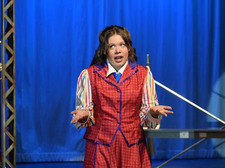 Congratulations to @LittMillMDL Thespian Society for an amazing Spring Musical - especially this little actress for her incredible performance of Katherine ❤️ Proud is an understatement. Dream Big, #cdubs, &amp; watch what happens!