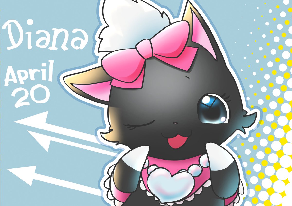 ダイアナお誕生日おめでとう
#jewelpet #ジュエルペット