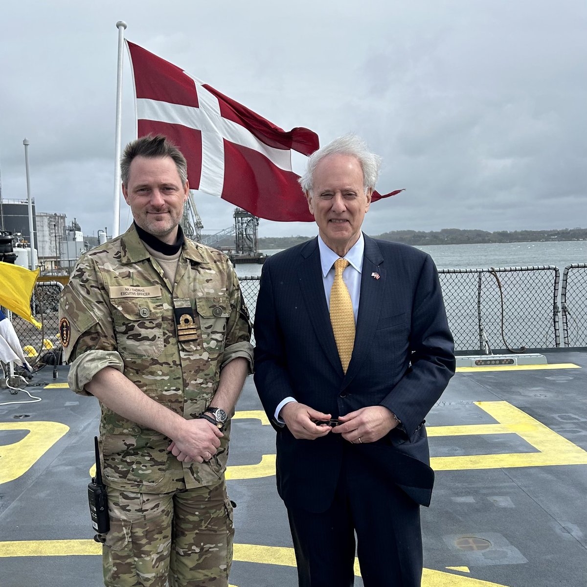 Thank you to the crew of the Peter Willemoes for the opportunity to tour your impressive ship in Fredericia as part of ACTION24.