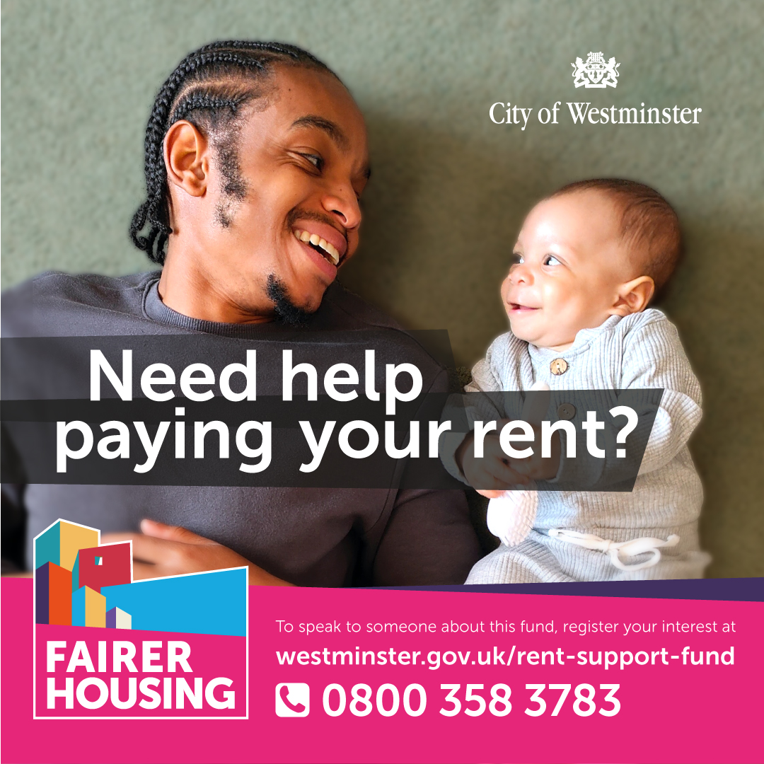 Need help paying your rent? Our Rent Support Fund is continuing from April 2024. It is open to all Council tenants who are not entitled to full Universal Credit or Housing Benefit and need help paying their rent. Apply 👇 westminster.gov.uk/housing/tenant… #CostofLiving #Westminster