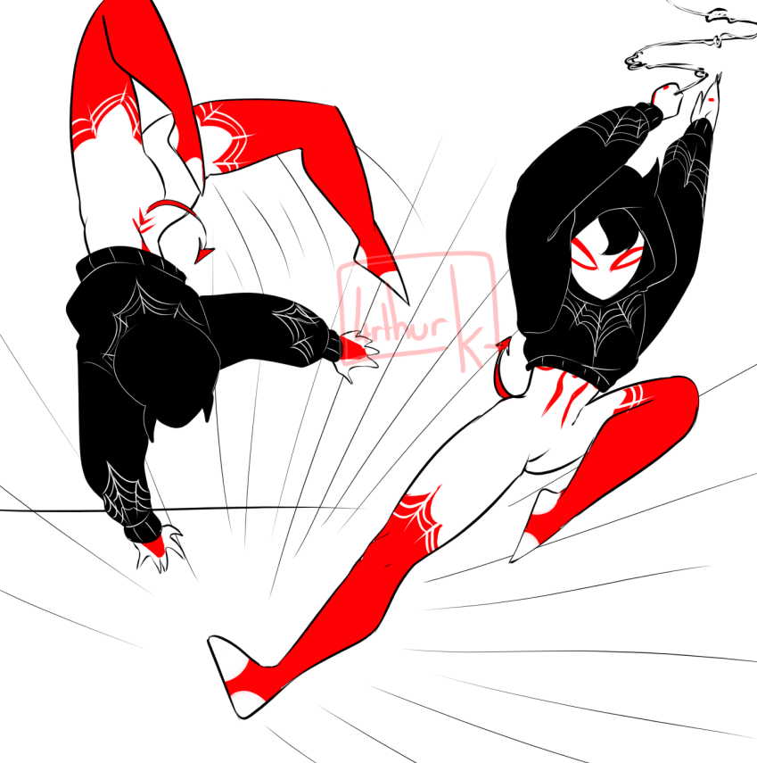 4rthur_K's tweet photo. Spidey Train!!!!

if you see this QRT with your spidersona!

no lore, she just likes spicy chips and wants to kiss the boss REALLY bad https://t.co/YYZDKVCsof