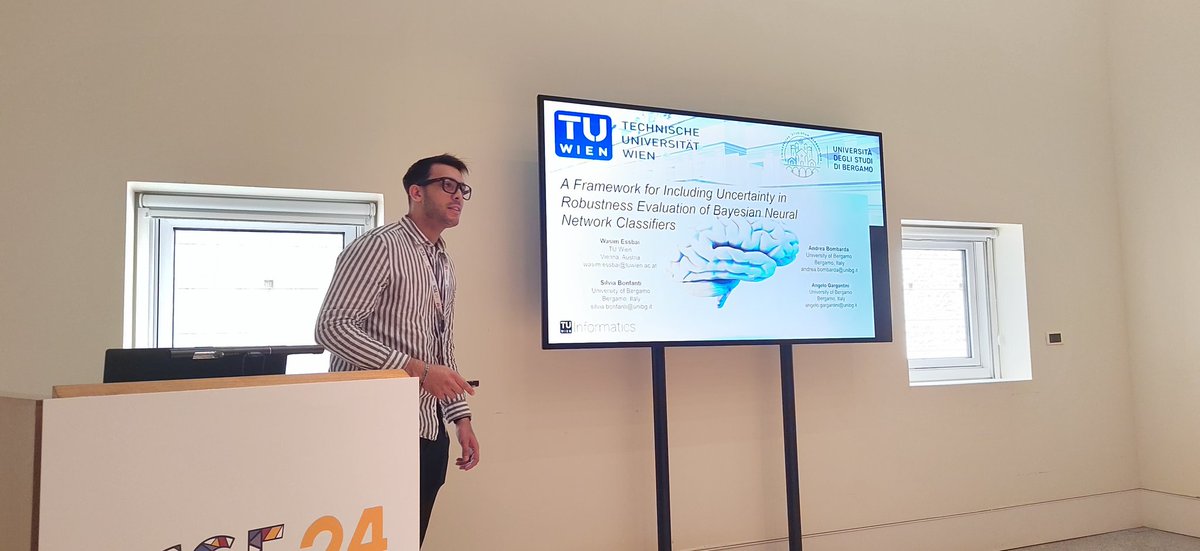 tsigalko18's tweet image. Wasim talks about the comparison between Bayesian NNs and traditional NNs from an uncertainty perspective @DeepTestConf @ICSEconf #DeepTest24