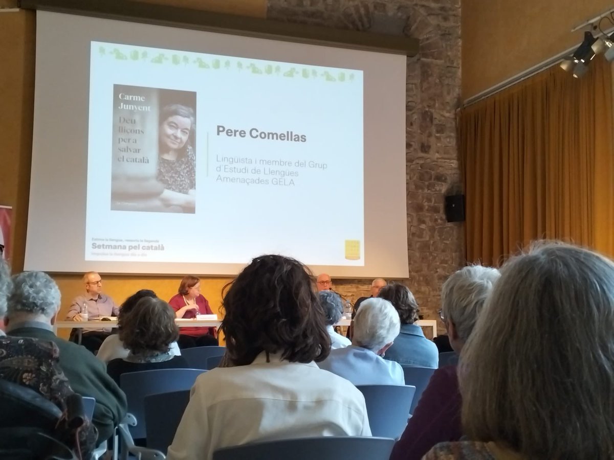 Un darrer regal de saviesa: Carme Junyent en paraules eternes. Acció Pel Català ha volgut ser-hi . #AccióPelCatalà #SempreEnCatalà