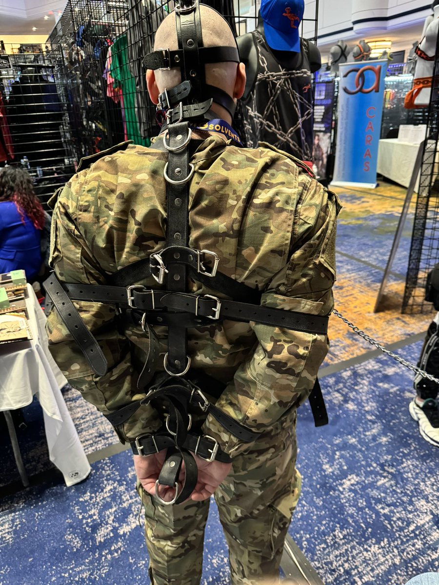 Taking <a href="/aka_thedog/">dog Aka / it, its</a> around vendormark at <a href="/clawcorp/">CLAW</a> all secured and bound