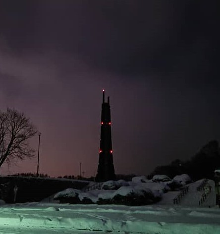 The Hokkaido Centennial Memorial Tower in Sapporo