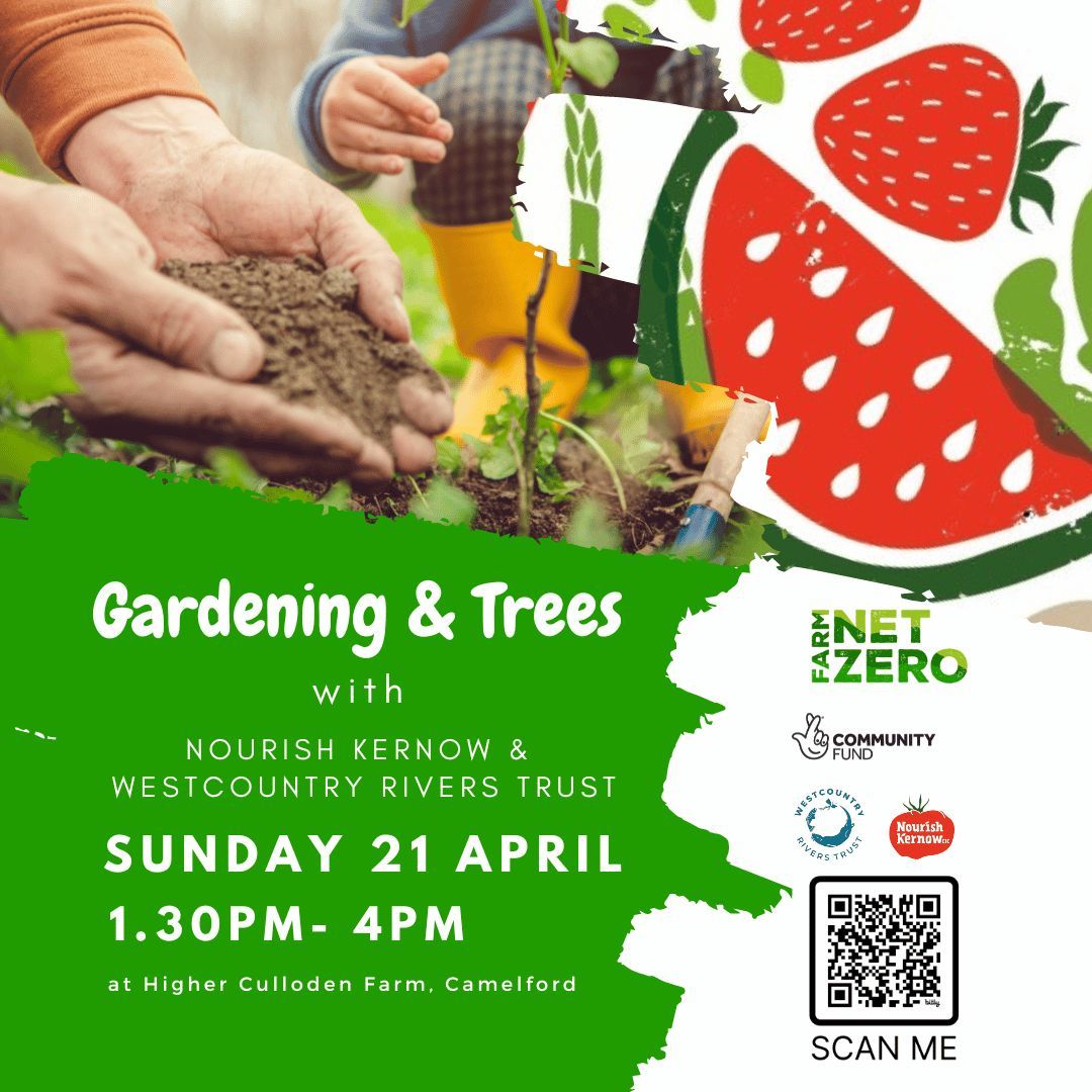 There's still time to book a FREE spot at our #FarmNetZero Gardening & Trees event tomorrow - join us & #NourishKernow in #Camelford All the info at eventbrite.co.uk/e/gardening-tr… @FarmCO2Toolkit