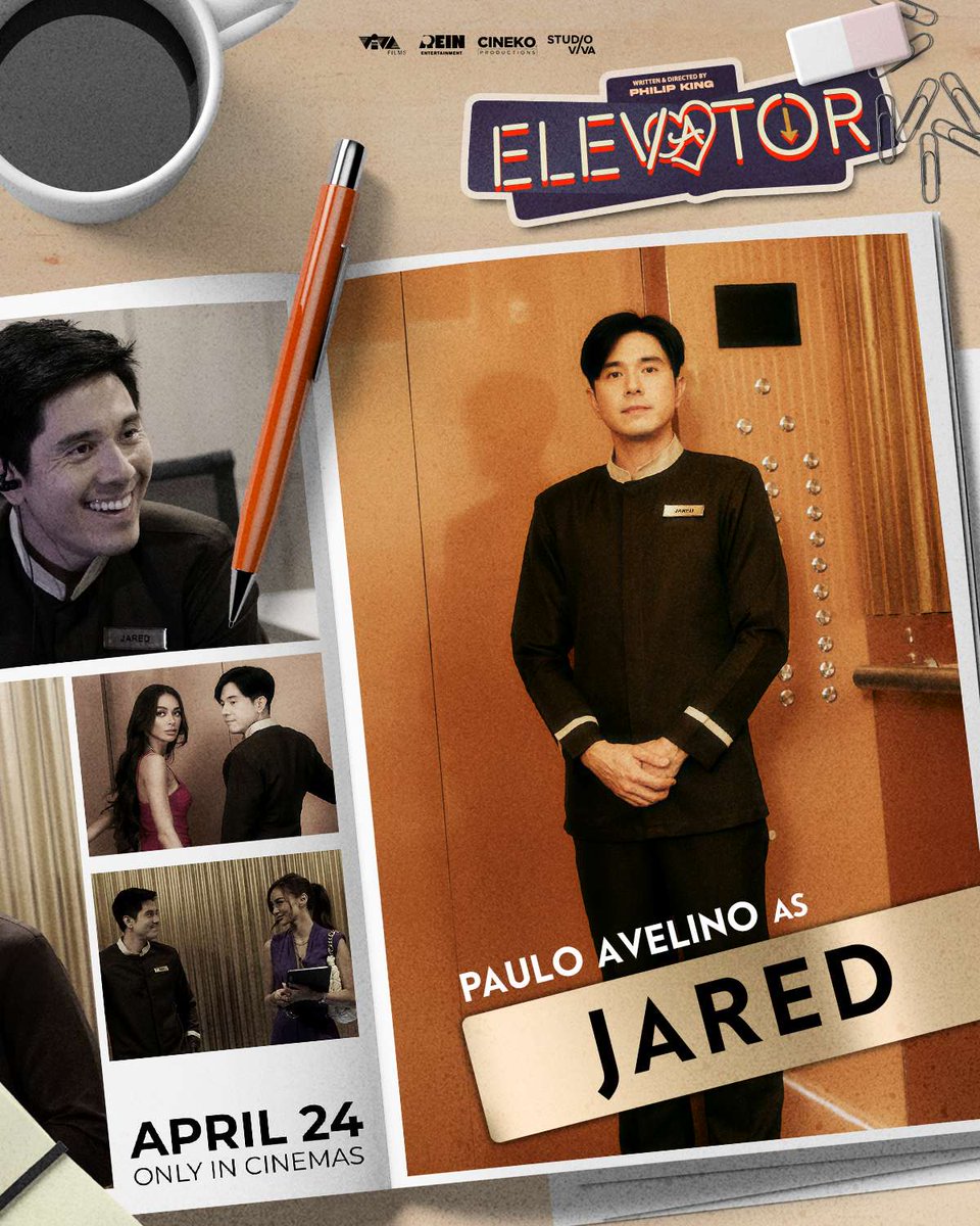 Paulo Avelino as JARED. Hardworking migrant worker sa Singapore na naniniwala na araw araw dapat SIPAG LANG para maabot ang pangarap!

#Elevator starring Paulo Avelino, and Kylie Verzosa.

April 24 Only In Cinemas

#PauloAvelino #KylieVerzosa #ElevatorTheMovie