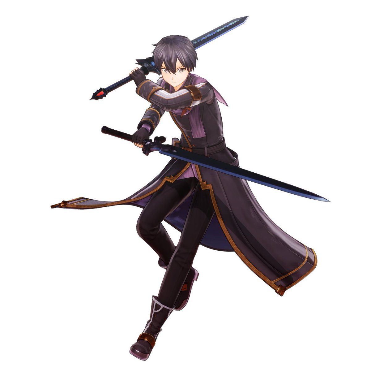 The gamerverse going in a different direction from the regular series, means we never got a 3D render of potato Kirito.