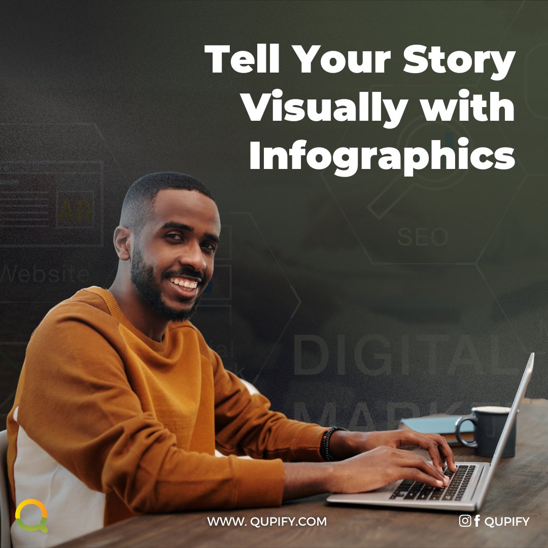 📈 Infographics are powerful tools for storytelling, transforming complex information into easy-to-understand visuals. Learn how to create engaging infographics on our website. 🌐 qupify.com 📧 hello@qupify.com #Infographics #VisualCommunication