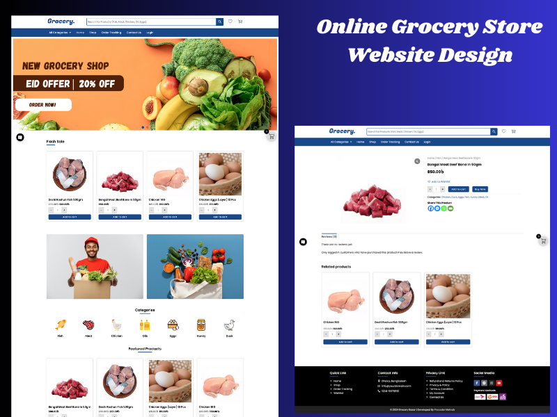 procoder_mehrab's tweet image. Responsive Online Grocery Store Website Design With WordPress
Using By: 1.WordPress 2.Elementor 3.WooCommerce
Live Project Link: tinyurl.com/tfcf6f2b
#WordPress #websitedesign #webdesigner #elementor #ecommercewebsite #freelancer #GroceryStore #woocommerce #dhaka #USA